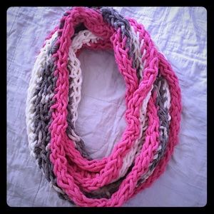 Handmade infinity scarf